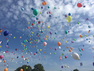 Ballon steigen lassen 2017